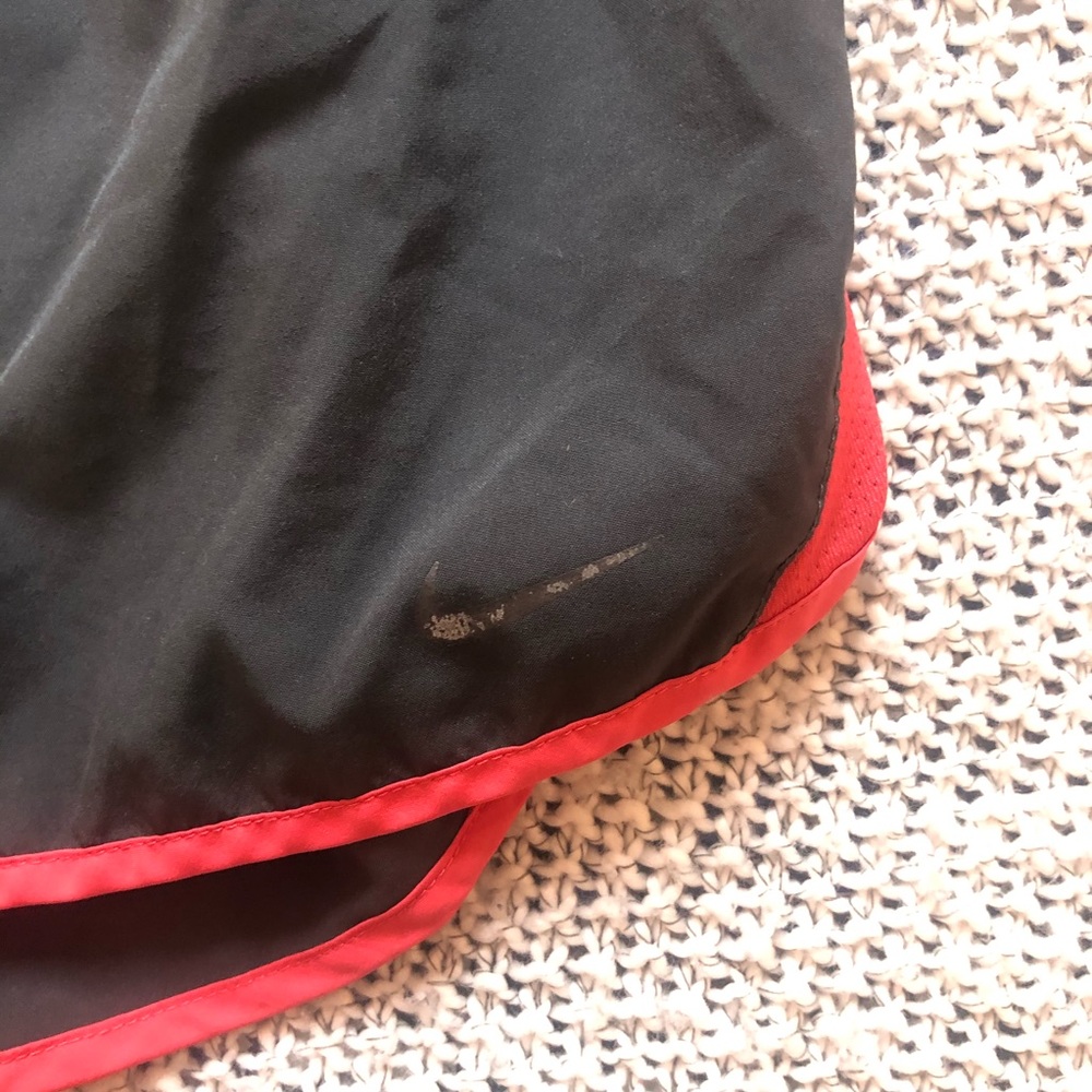 Nike Running Shorts - Grey, White & Pink (M) - Picture 2 of 4